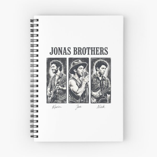 Item preview, Jonas Brothers Kevin Joe Nick Band Portrait designed and sold by BornaBhatia.