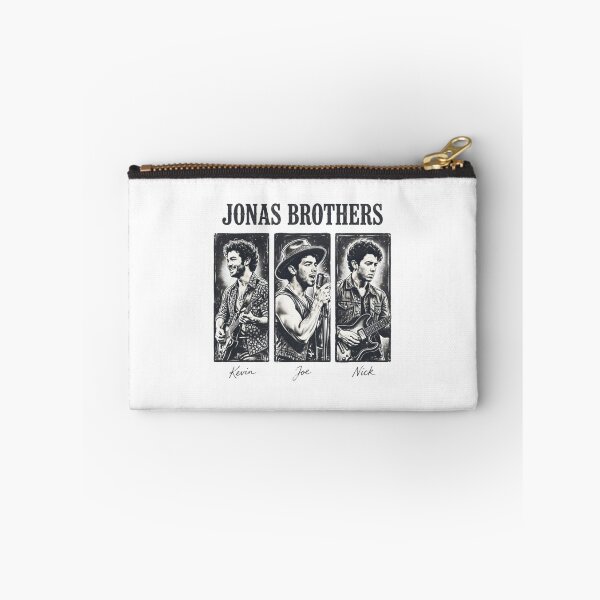 Item preview, Jonas Brothers Kevin Joe Nick Band Portrait designed and sold by BornaBhatia.
