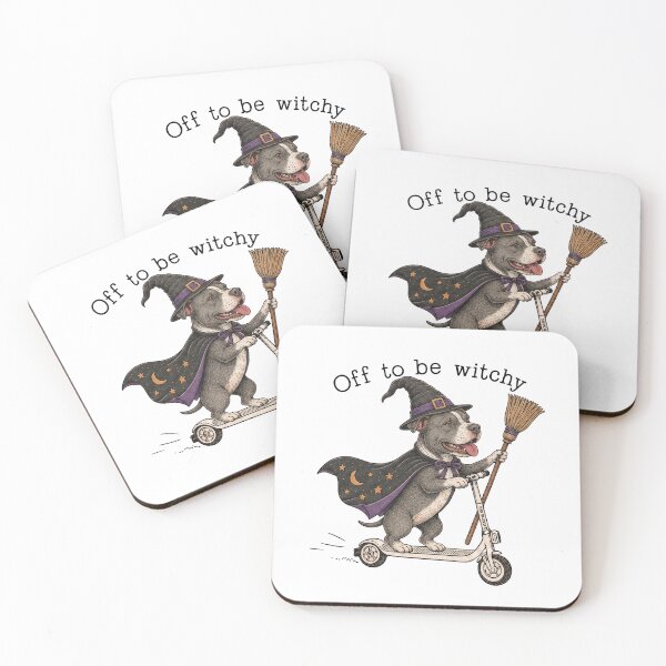 Item preview, Off To Be Witchy Dog designed and sold by Wildstrandflame.