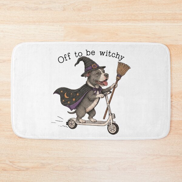 Item preview, Off To Be Witchy Dog designed and sold by Wildstrandflame.