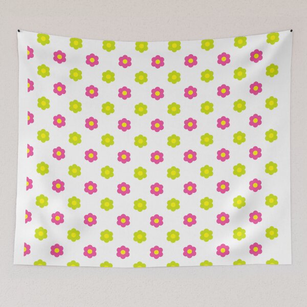 Item preview, Tiny Flowers - Pink/Green designed and sold by SusiSu72.