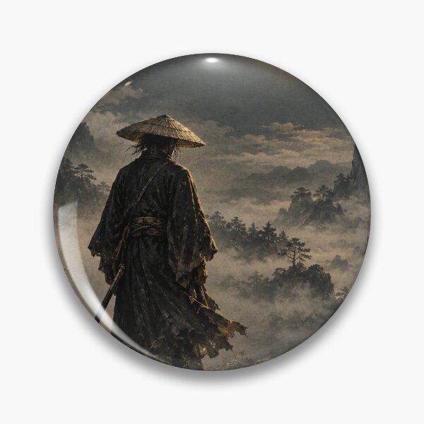 Item preview, Ronin Beneath the Moon – Japanese Samurai Ukiyo-e Art designed and sold by yuryu14yutaka.