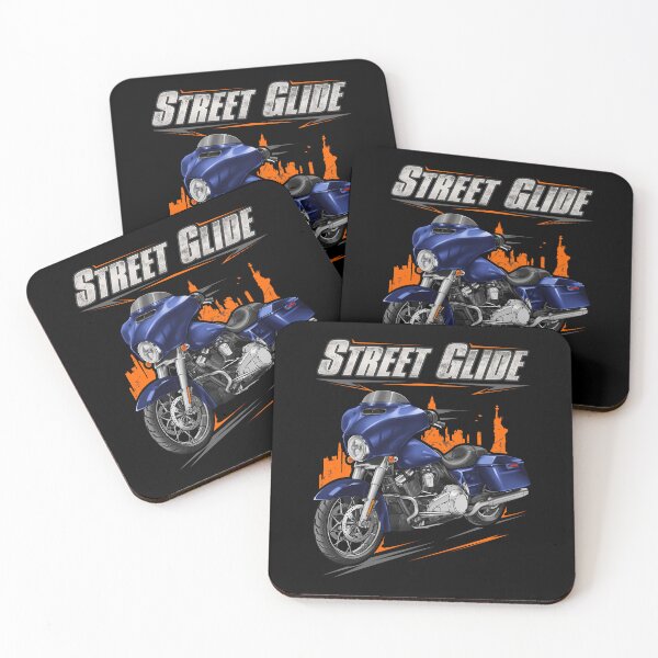 Item preview, Motorcycle Street Glide FLHX & FLHXI 2007 Deep Cobalt Pearl for Motorcycle Riders designed and sold by MotoApparelHub.