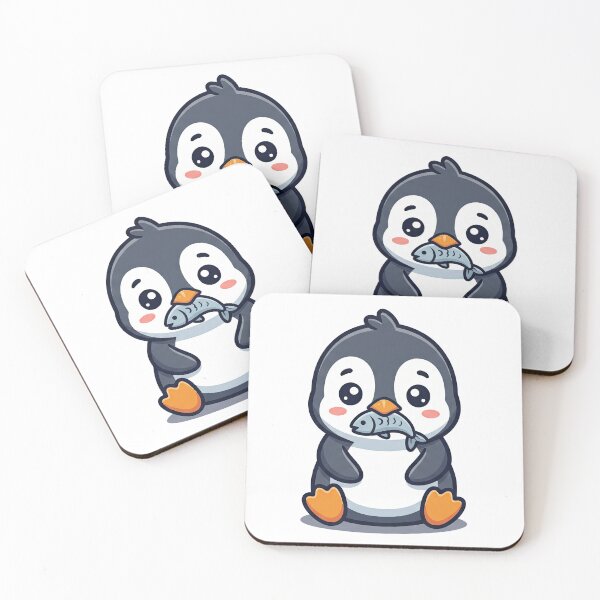 Item preview, Cute Baby Penguin with Fish designed and sold by VFXguy.