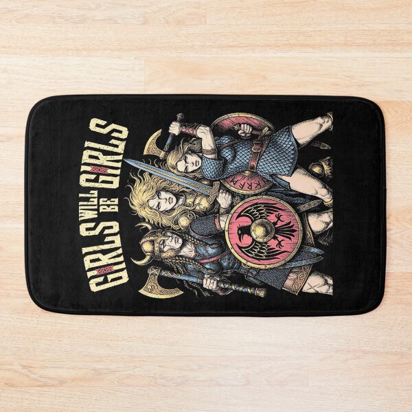 Item preview, Female Viking Woman Norse Maiden Girls Will Be Girls designed and sold by GrandeDuc.
