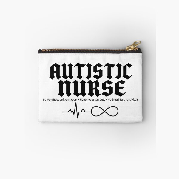 Item preview, Autistic Nurse - Pattern Recognition Expert Hyperfocus No Small Talk Just Vitals designed and sold by Neurospicy Trolls.