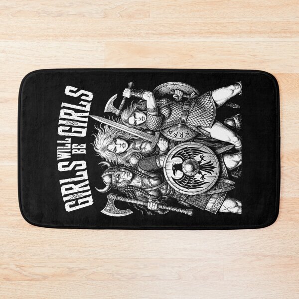 Item preview, Female Viking Woman Norse Maiden Girls Will Be Girls designed and sold by GrandeDuc.