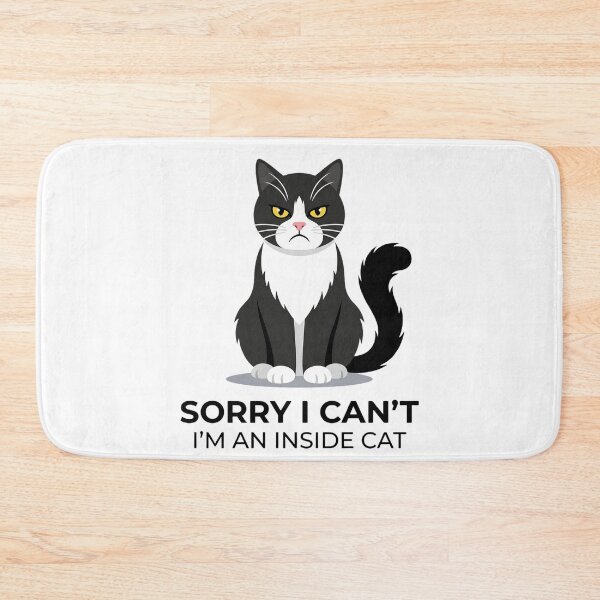 Item preview, Copy of Copy of Sorry I Cant Go Im An Indoor Cat, Knitting Cat, Crafty Cat Lover Design, Cute Feline, Funny Cat Lover, Retro Tabby Cat Design, Cute Kitten designed and sold by w66aboo.