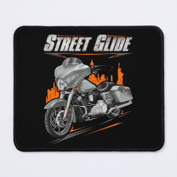 Item preview, Motorcycle Street Glide FLHX & FLHXI 2007-2009 Pewter Denim for Motorcycle Riders designed and sold by MotoApparelHub.