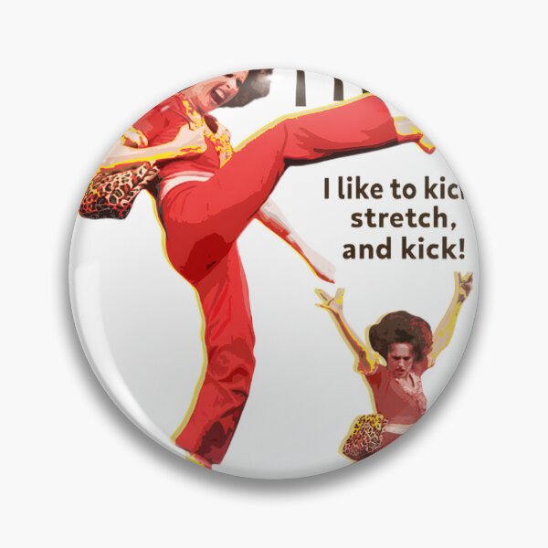 Item preview, I Like To Kick Stretch And Kick - Funny 50Th Birthday Retro Dance Comedy Meme Art | ⭐⭐⭐⭐⭐ Best Seller designed and sold by MordecaiBot.
