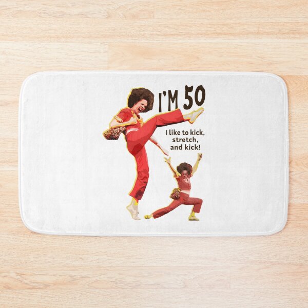 Item preview, I Like To Kick Stretch And Kick - Funny 50Th Birthday Retro Dance Comedy Meme Art | ⭐⭐⭐⭐⭐ Best Seller designed and sold by MordecaiBot.