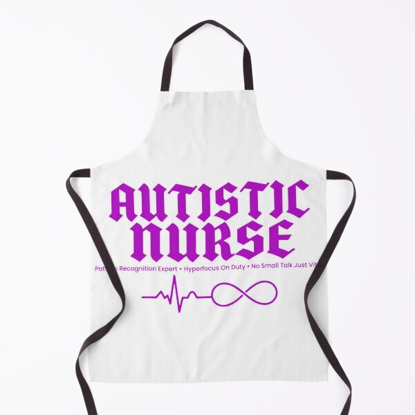 Item preview, Autistic Nurse Purple - Hyperfocus On Duty Pattern Recognition Expert designed and sold by Neurospicy Trolls.