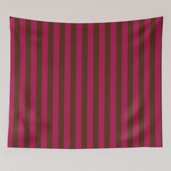 Item preview, Vertical stripes in brown and pink designed and sold by RishabhArts1.