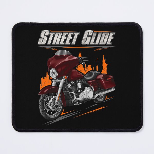 Item preview, Motorcycle Street Glide FLHX & FLHXI 2008 Crimson Red Sunglo for Motorcycle Riders designed and sold by MotoApparelHub.