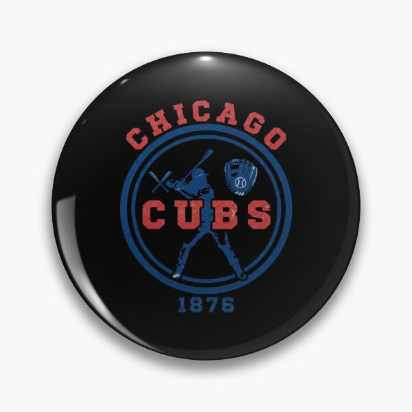 Item preview, Chicago Cubs 1876 Baseball Batter Glove Circle Emblem designed and sold by Dravienart.