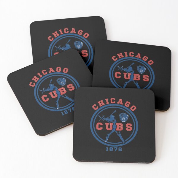 Item preview, Chicago Cubs 1876 Baseball Batter Glove Circle Emblem designed and sold by Dravienart.