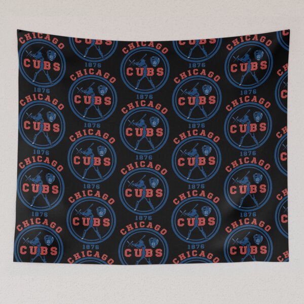 Item preview, Chicago Cubs 1876 Baseball Batter Glove Circle Emblem designed and sold by Dravienart.