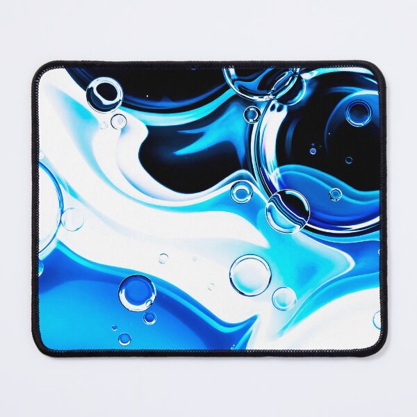 Item preview, Liquid Blue Elegance – Abstract Water Bubble Waves designed and sold by Exodoi.