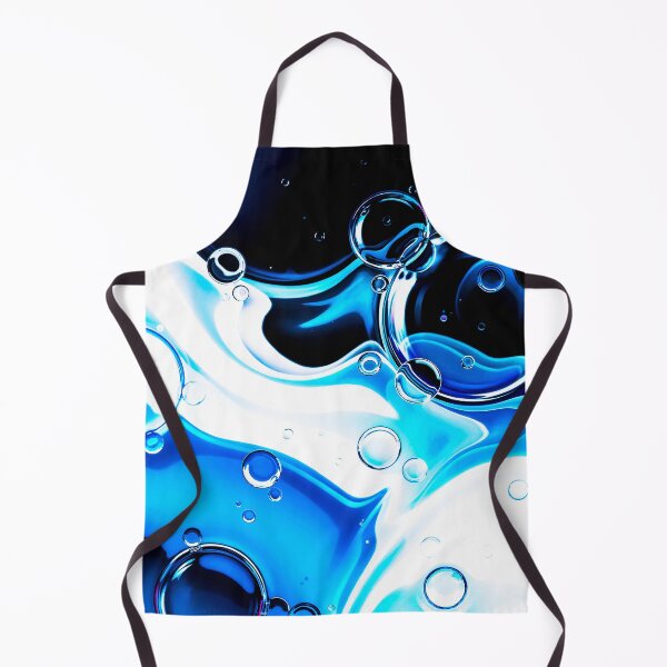 Item preview, Liquid Blue Elegance – Abstract Water Bubble Waves designed and sold by Exodoi.