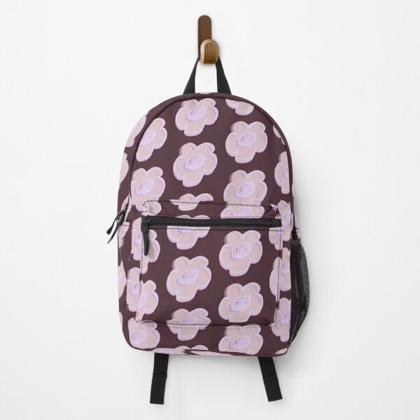 Item preview, Retro Daisy Pattern Scandi Folk - Soft Lilac Plum designed and sold by CaramelCo.