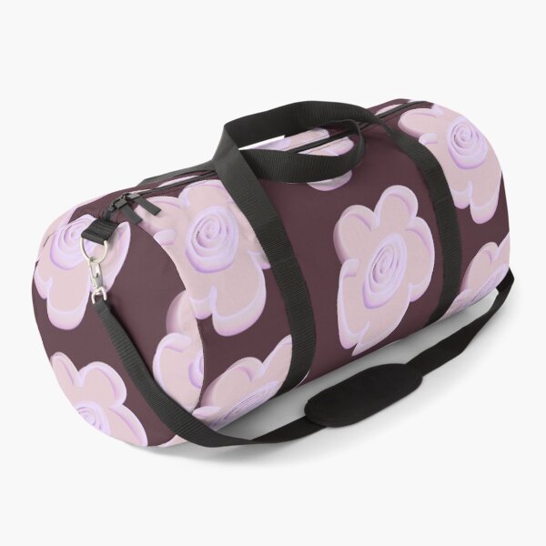 Item preview, Retro Daisy Pattern Scandi Folk - Soft Lilac Plum designed and sold by CaramelCo.