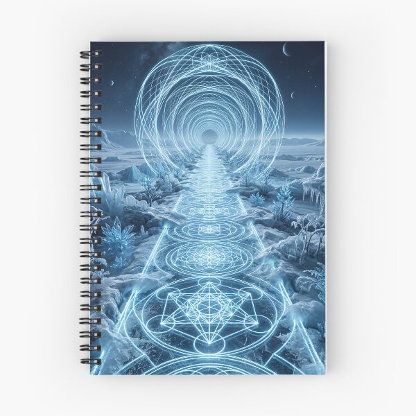 Item preview, Glowing Ice Blue Crystal Sacred Geometry Pathway | Monkeybusiness designed and sold by monkeybusiness.pt.