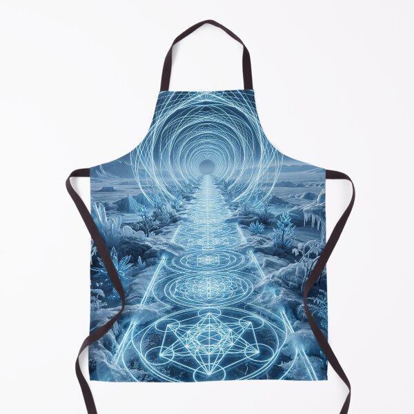 Item preview, Glowing Ice Blue Crystal Sacred Geometry Pathway | Monkeybusiness designed and sold by monkeybusiness.pt.