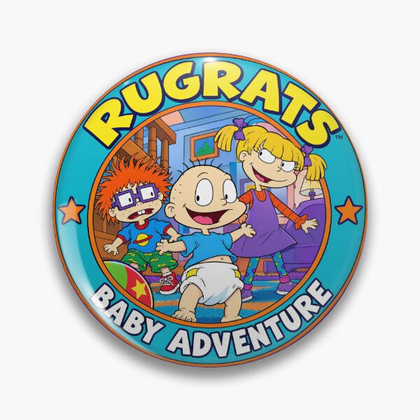 Item preview, Rugrats Baby Adventure Badge - The Rugrats 90s Cartoon Art designed and sold by killem667.