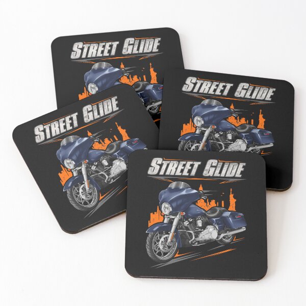 Item preview, Motorcycle Street Glide FLHX & FLHXI 2008-2009 Dark Blue Pearl for Motorcycle Riders designed and sold by MotoApparelHub.