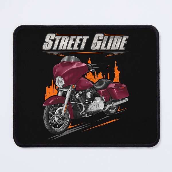 Item preview, Motorcycle Street Glide FLHX & FLHXI 2009 Red Hot Denim for Motorcycle Riders designed and sold by MotoApparelHub.
