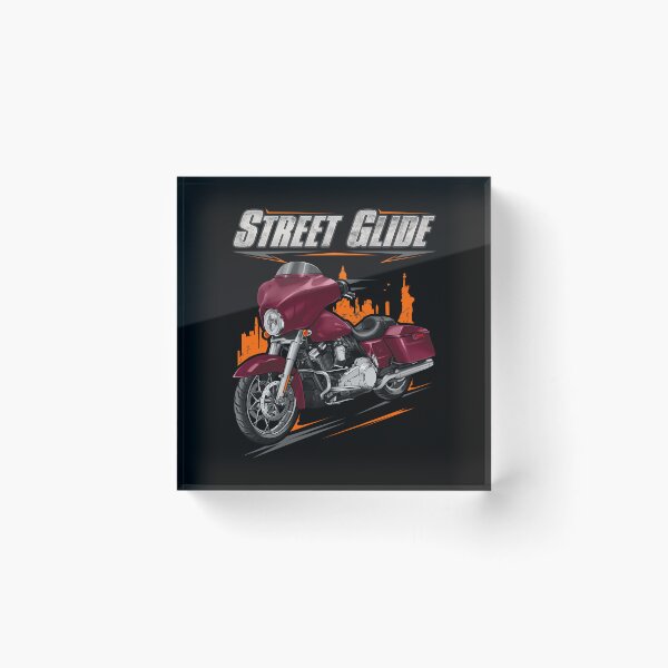 Item preview, Motorcycle Street Glide FLHX & FLHXI 2009 Red Hot Denim for Motorcycle Riders designed and sold by MotoApparelHub.