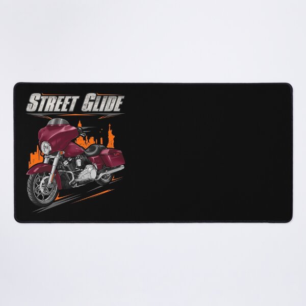 Item preview, Motorcycle Street Glide FLHX & FLHXI 2009 Red Hot Denim for Motorcycle Riders designed and sold by MotoApparelHub.