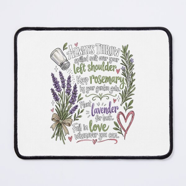 Item preview, (2 Sided) Always Throw Spilled Salt Over Your Left Shoulder designed and sold by mareix.
