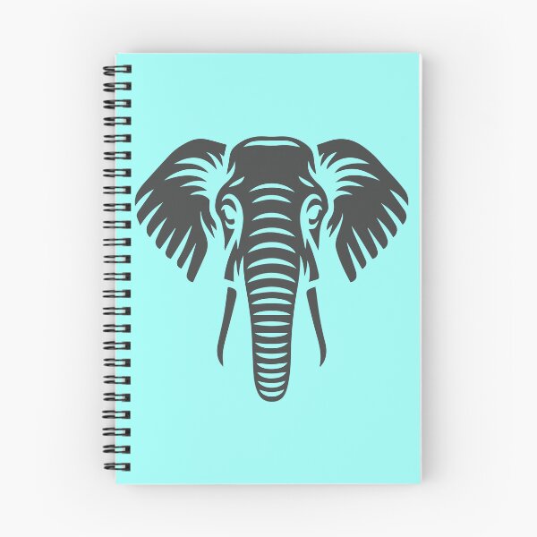 Item preview, Grey Elephant Head Silhouette designed and sold by AmbientArtCo.