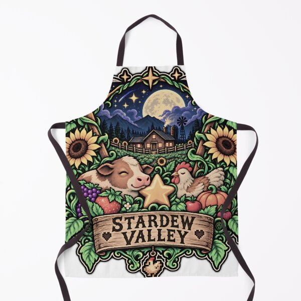 Item preview, Stardew Valley Gaming Art designed and sold by CursedTeaDesigns.