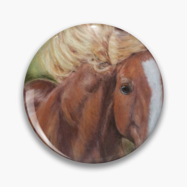 Item preview, Chestnut colour horse, designed and sold by BrendaMillenArt.