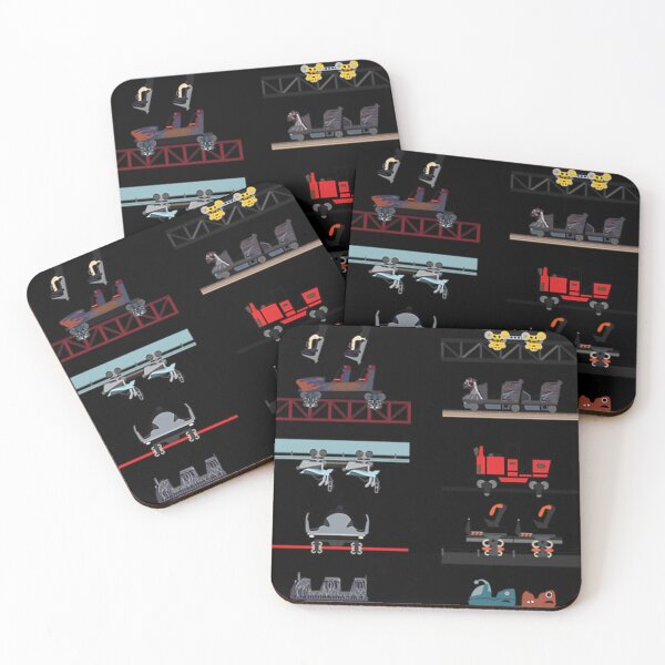 Item preview, Alton Towers Staffordshire Theme Park Coaster Cars designed and sold by priestimpsont.