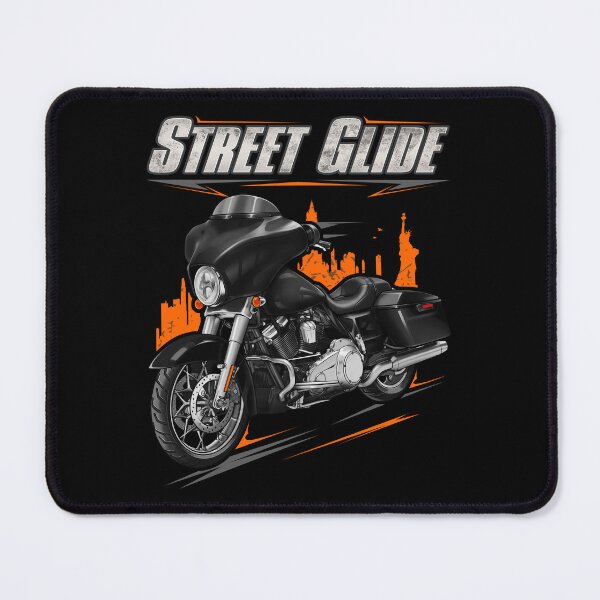 Item preview, Motorcycle Street Glide FLHX & FLHXI 2009-2014 Black Denim for Motorcycle Riders designed and sold by MotoApparelHub.