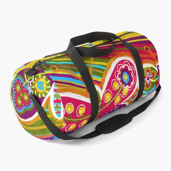 Item preview, Folk Butterflies on Striped Rainbow designed and sold by Fani*.