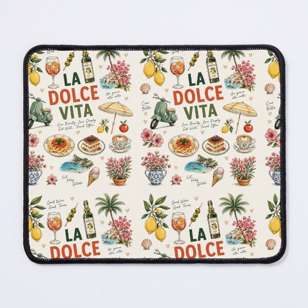 Item preview, La Dolce Vita Italian Summer – Mediterranean Food, Lemon, Vespa & Coastal Life designed and sold by vinothmech53.