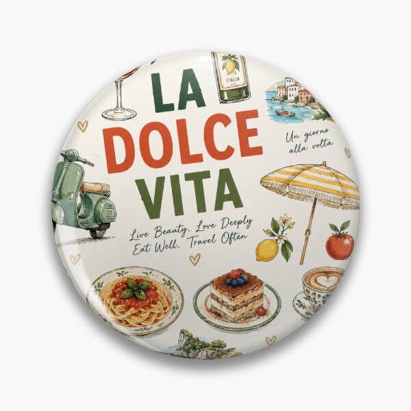 Item preview, La Dolce Vita Italian Summer – Mediterranean Food, Lemon, Vespa & Coastal Life designed and sold by vinothmech53.
