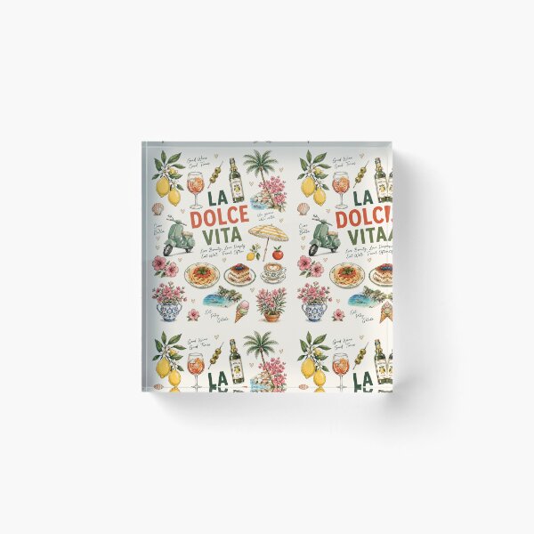 Item preview, La Dolce Vita Italian Summer – Mediterranean Food, Lemon, Vespa & Coastal Life designed and sold by vinothmech53.