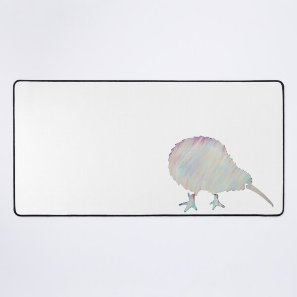 Item preview, Grey & Pink Kiwi Bird No. 6 - Minimalist New Zealand Bird Art designed and sold by iampaulmorris.