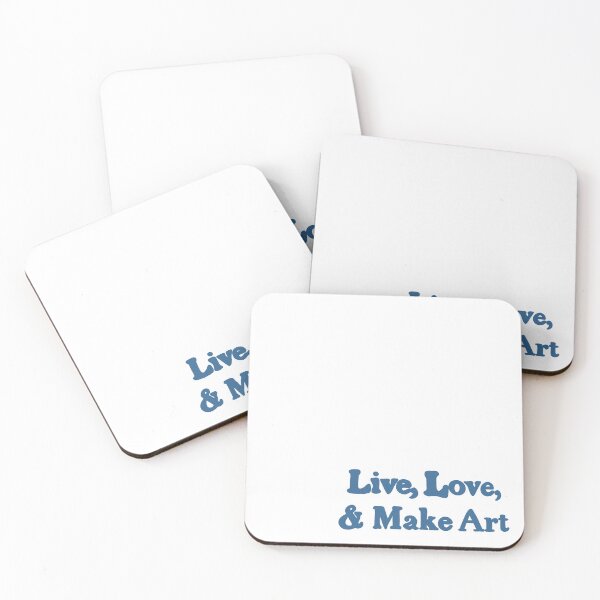 Item preview, Live Love Make Art designed and sold by MayCartPrintArt.