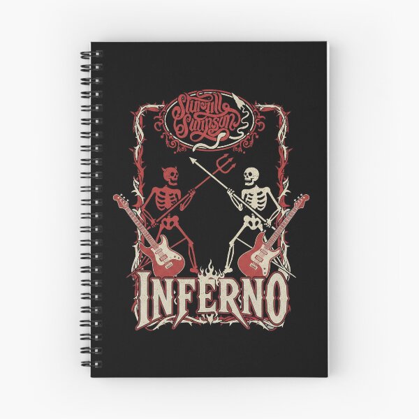 Item preview, Sturgill Simpson Inferno Dueling Skeletons Devil Pitchfork designed and sold by Dravienart.