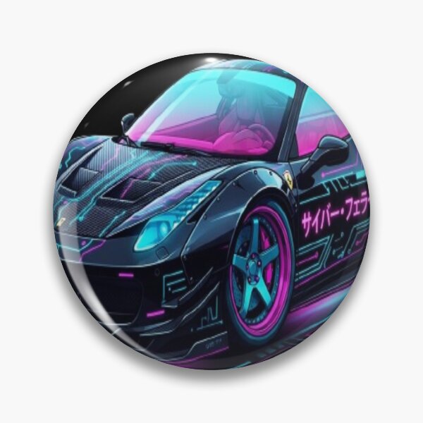Item preview, Cyberpunk JDM - Futuristic Neon Style by JMavila Art designed and sold by JMAVILA ART.