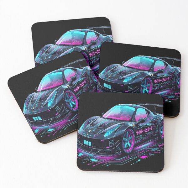 Item preview, Cyberpunk JDM - Futuristic Neon Style by JMavila Art designed and sold by JMAVILA ART.