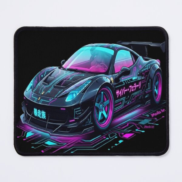 Item preview, Cyberpunk JDM - Futuristic Neon Style by JMavila Art designed and sold by JMAVILA ART.