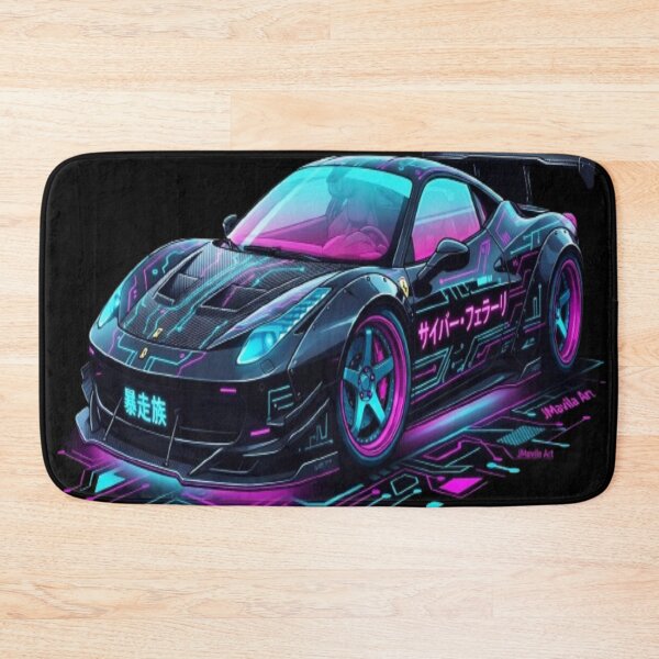 Item preview, Cyberpunk JDM - Futuristic Neon Style by JMavila Art designed and sold by JMAVILA ART.
