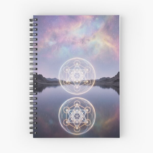 Item preview, Glowing Sacred Geometry Lake Reflection Sunset | Monkeybusiness designed and sold by monkeybusiness.pt.